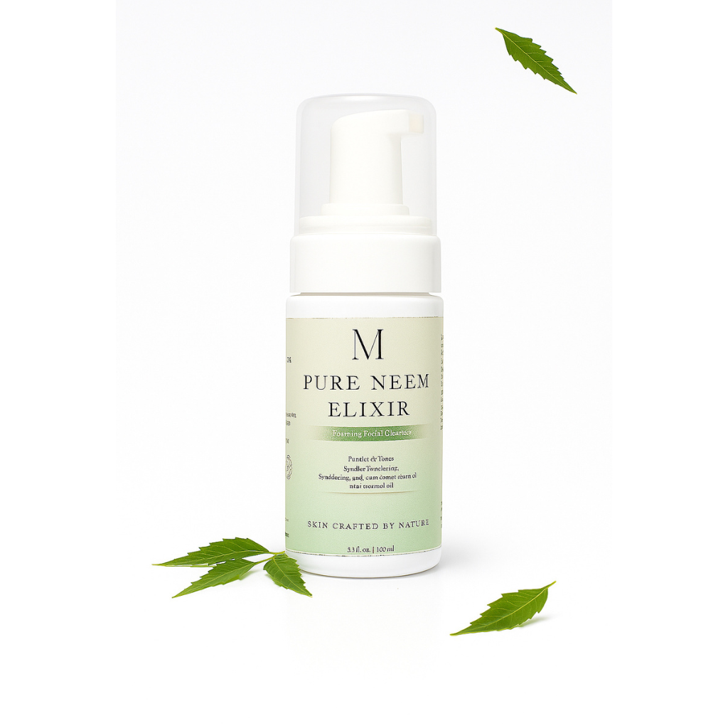Pure Neem Elixir foaming facial cleanser